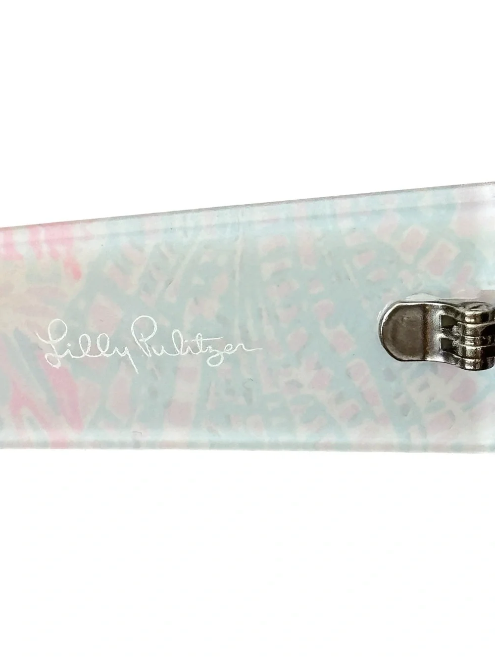 NEW Lilly Pulitzer Square Lens Sunglasses with Case Multi Splashdance One Size